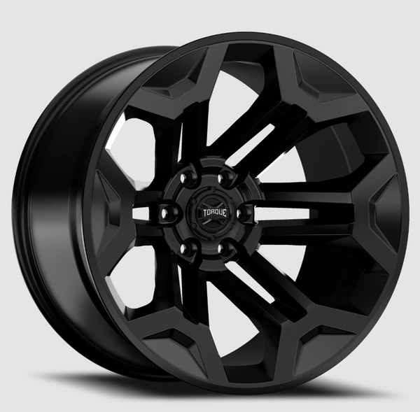 Torque Wheels 20 Inch Satin Black Wheel (MPN: TW405C-20908404-12)
