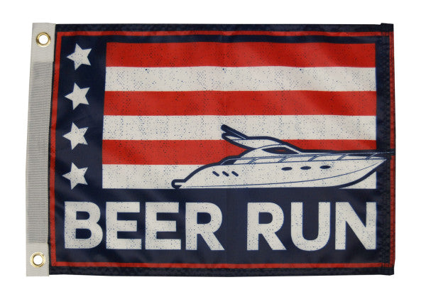 Taylor Made Beer Run Novelty Flag (MPN: 1633)