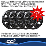 Coast To Coast Wheel Skin (MPN: IWCIMP103BLK)