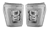 RECON Headlight Assembly With Halogen Bulbs (MPN: 264272CLC)