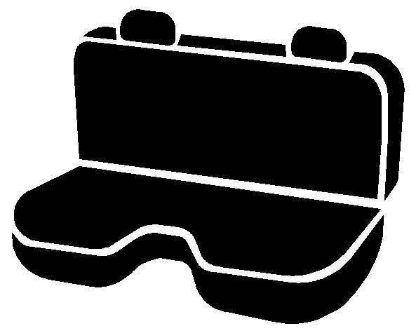Fia Neoprene Bench Seat Cover (MPN: NP92-43 GRAY)