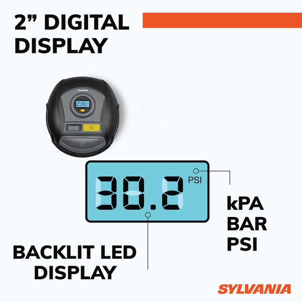 Sylvania Portable Tire Inflator (MPN: RTC400.BX)