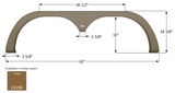 Icon Fender Skirt for Jayco Travel Trailers (MPN: 15286)