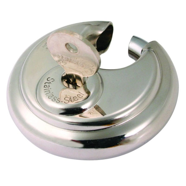 Trimax Stainless Steel Round Padlock (MPN: TRP170)