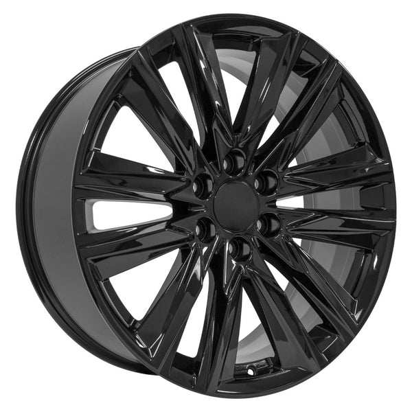 OE Wheels CA91 Gloss Black Wheel (MPN: CA91-22090-6550-28B)