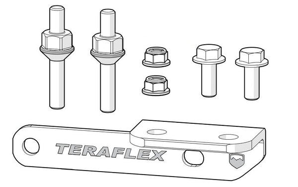 Teraflex CB Radio Antenna Mount (MPN: 4997192)