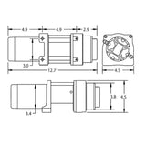 Superwinch Terra Vehicle Mounted Winch (MPN: 1125270)
