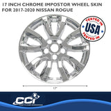 Coast To Coast Impostor Wheel Skin 17 Inch (MPN: IWCIMP433X)