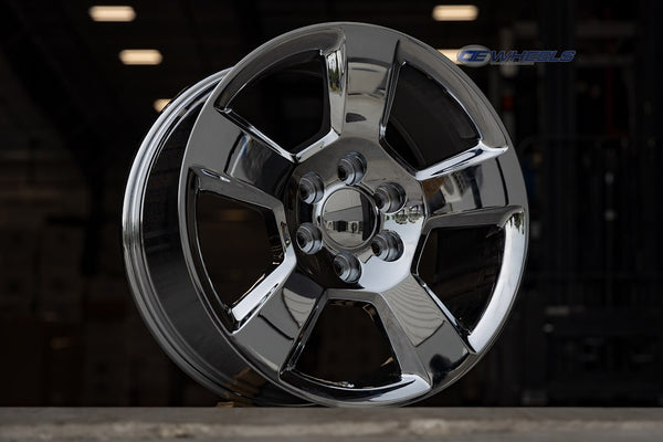 OE Wheels CV76 20 Inch Chrome Plated Wheel (MPN: CV76-20090-6550-27C)