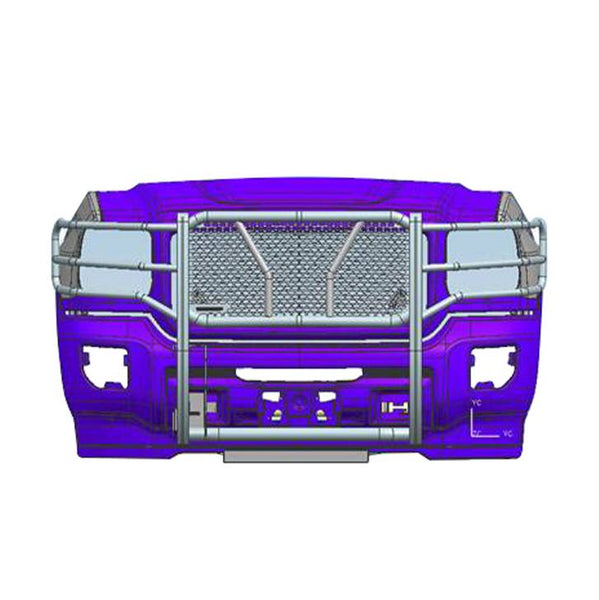 Black Horse Off Road Grille Guard (MPN: RU-GMSI15-B)