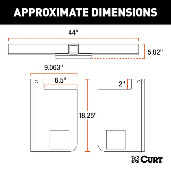 CURT Trailer Hitch Rear (MPN: 15924)