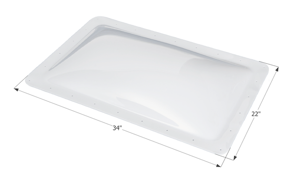 Icon Skylight 4 Inch Bubble Dome (MPN: 01855)