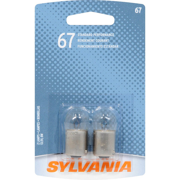 Sylvania Halogen Mini Bulb License Plate Light (MPN: 67.BP2)
