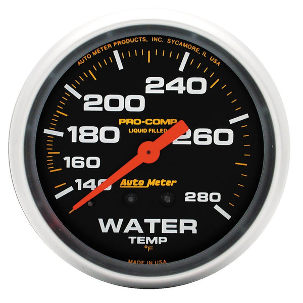 AutoMeter Pro-Comp Water Temperature Gauge (MPN: 5431)