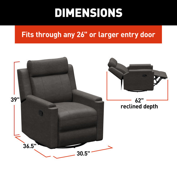 Thomas Payne Swivel Glider Recliner (MPN: 2024044210)