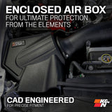 K&N Air Charger Cold Air Intake System (MPN: 63-9045)