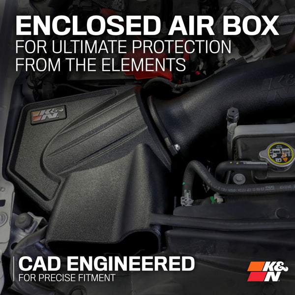 K&N Air Charger Cold Air Intake System (MPN: 63-9045)