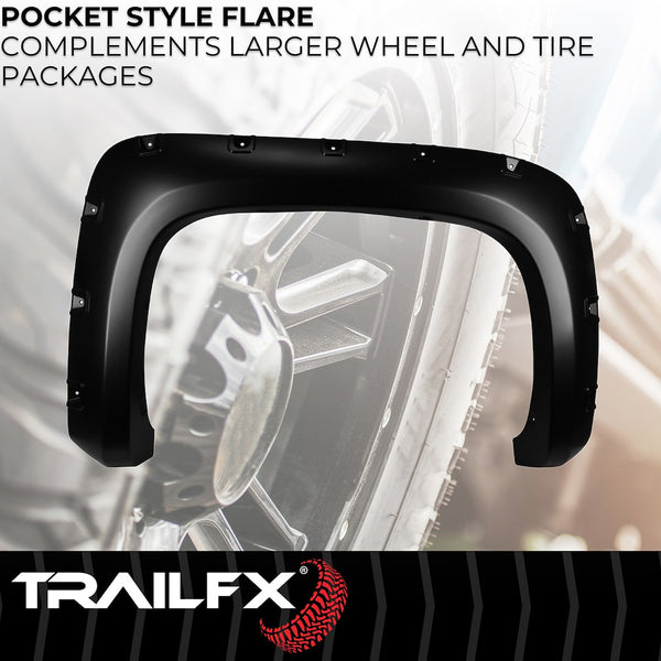TrailFX Fender Flares (MPN: TFC3001S)