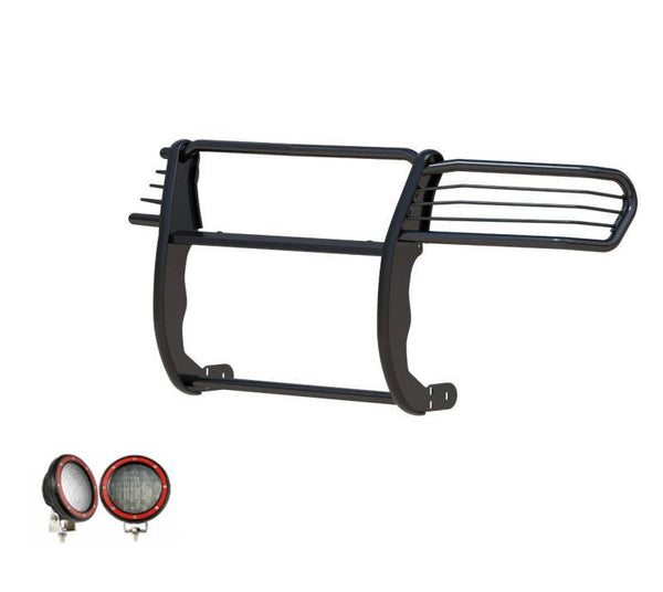Black Horse Grille Guard Kit (MPN: 17NE23MA-PLFR)
