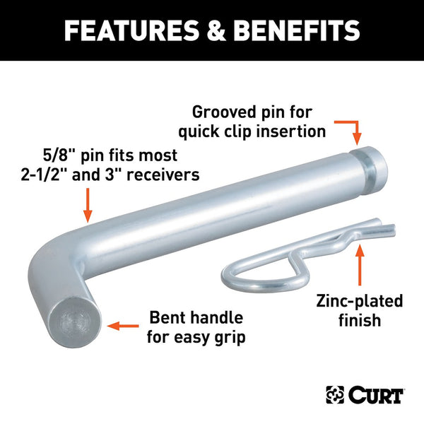 Heavy Duty Trailer Hitch Pin (MPN: 21507)