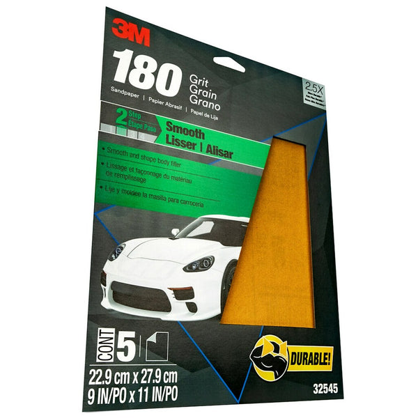 3M Sandpaper P180 Grit (MPN: 32545)