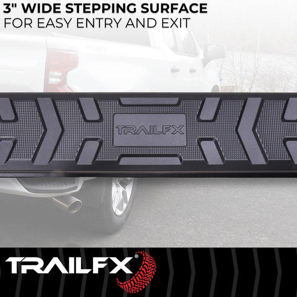 TrailFX A4 Series Nerf Bar (MPN: AL4012B)
