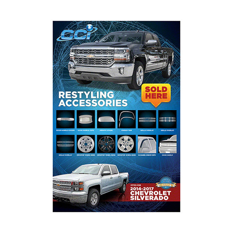Coast To Coast Poster for Chevrolet Silverado (MPN: CCICHEVY)