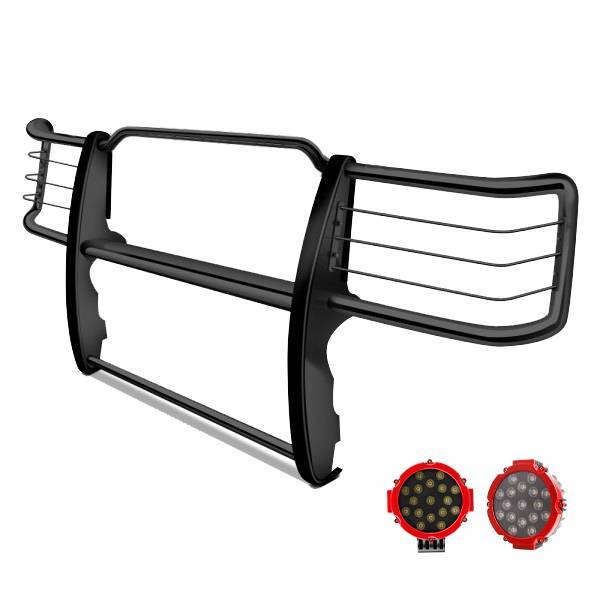 Black Horse Grille Guard Kit (MPN: 17F80218MA-PLR)