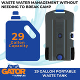 Gator Portable Waste Holding Tank (MPN: 21903G)