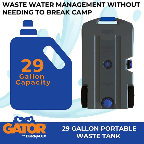 Gator Portable Waste Holding Tank (MPN: 21903G)