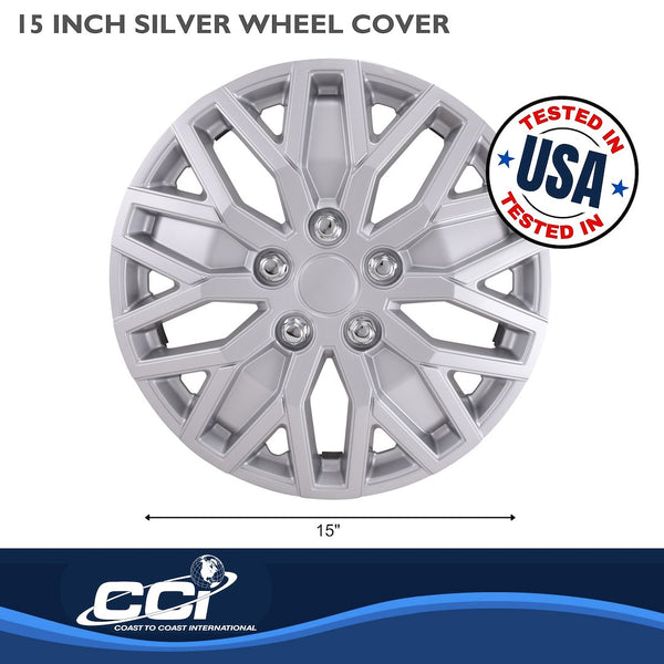 15 Inch Wheel Cover Set by Coast To Coast (MPN: 105115S)
