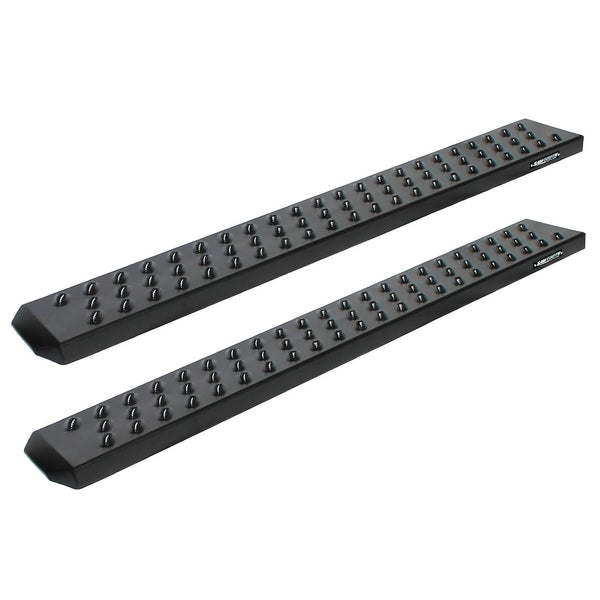 Raptor Series Sawtooth Slide Track Running Boards (MPN: 2101-0016BT)