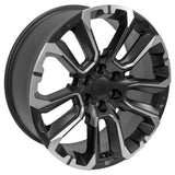 OE Wheels CV68 Aluminum Wheel (MPN: CV68-22090-6550-28B1M)