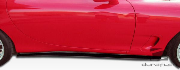 Duraflex Side Skirt Black Fiberglass (MPN: 103574)