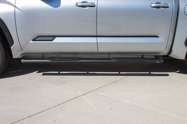 Raptor Series 5 Inch Oval Slide Track Running Boards (MPN: 2004-0142BT)