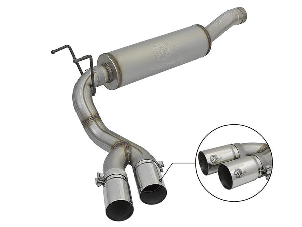 aFe POWER Rebel Cat-Back Exhaust System (MPN: 49-42057-P)