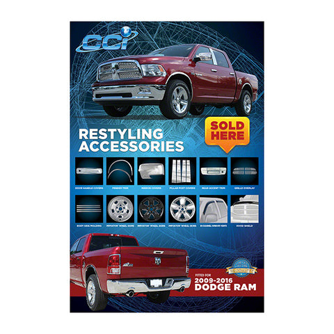 Coast To Coast Poster for Dodge Ram (MPN: CCIDODGE)