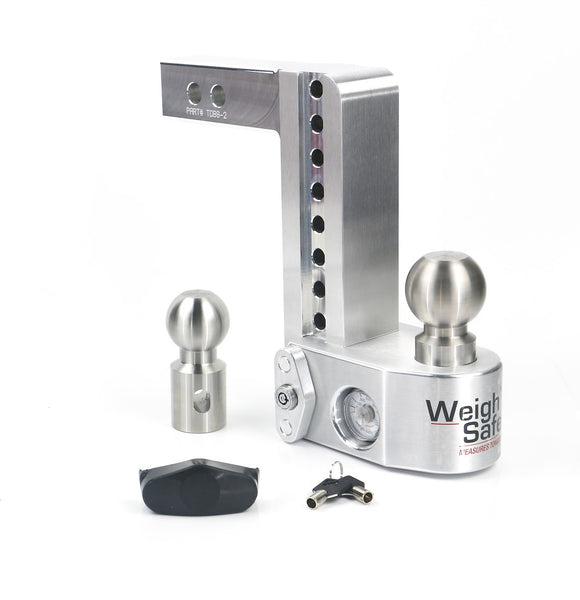 Weigh Safe Trailer Hitch Ball Mount (MPN: WS8-2)