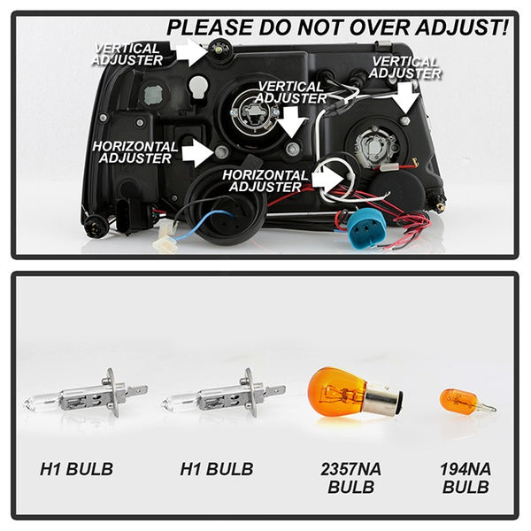 Spyder Automotive Headlight Assembly (MPN: 5010490)