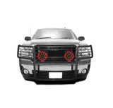 Black Horse Grille Guard Kit (MPN: 17GS10MA-PLR)