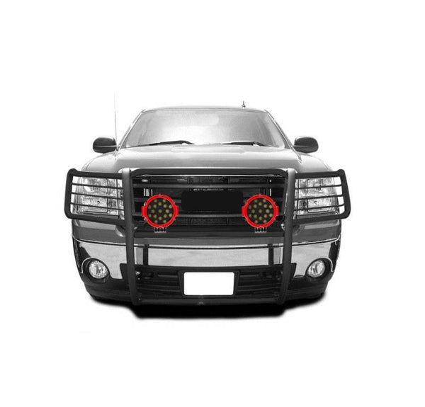 Black Horse Grille Guard Kit (MPN: 17GS10MA-PLR)