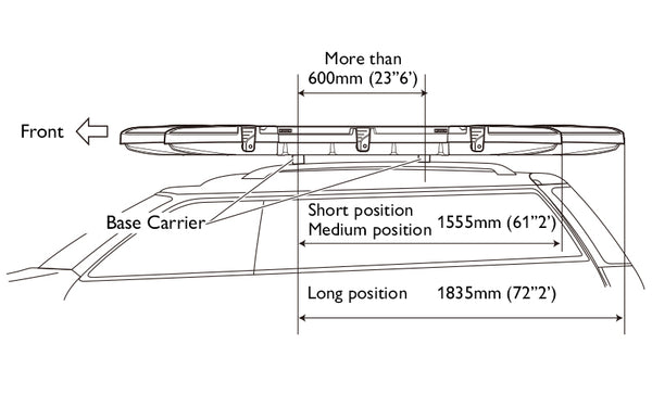 INNO Fishing Rod Case (MPN: IF44BK)