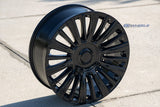 OE Wheels CA92 Gloss Black Wheel (MPN: CA92-22090-6550-28B)