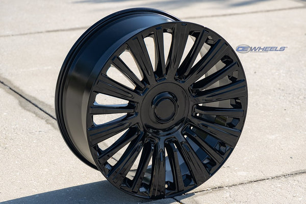 OE Wheels CA92 Gloss Black Wheel (MPN: CA92-22090-6550-28B)
