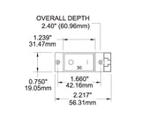 Blue Sea Circuit Breaker 15 Amp (MPN: 7428-BSS)
