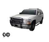 Black Horse Offroad Grille Guard Kit (MPN: 17GT23MSS-PLFB)