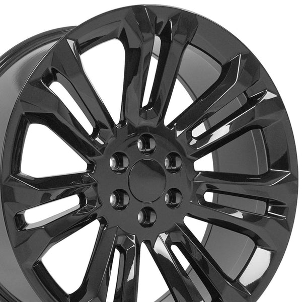 OE Wheels CV43B 24 Inch Aluminum Wheel (MPN: CV43B-24100-6550-24B)