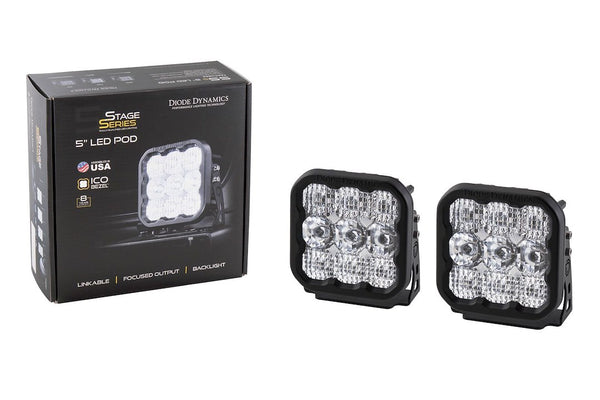 Diode Dynamics SS5 LED Pod Lights (MPN: DD6769P)