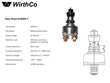 WirthCo Battery Disconnect Switch (MPN: 20304)