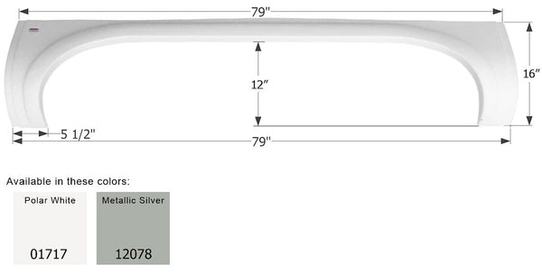 Icon Fender Skirt for Newmar RVs (MPN: 01717)
